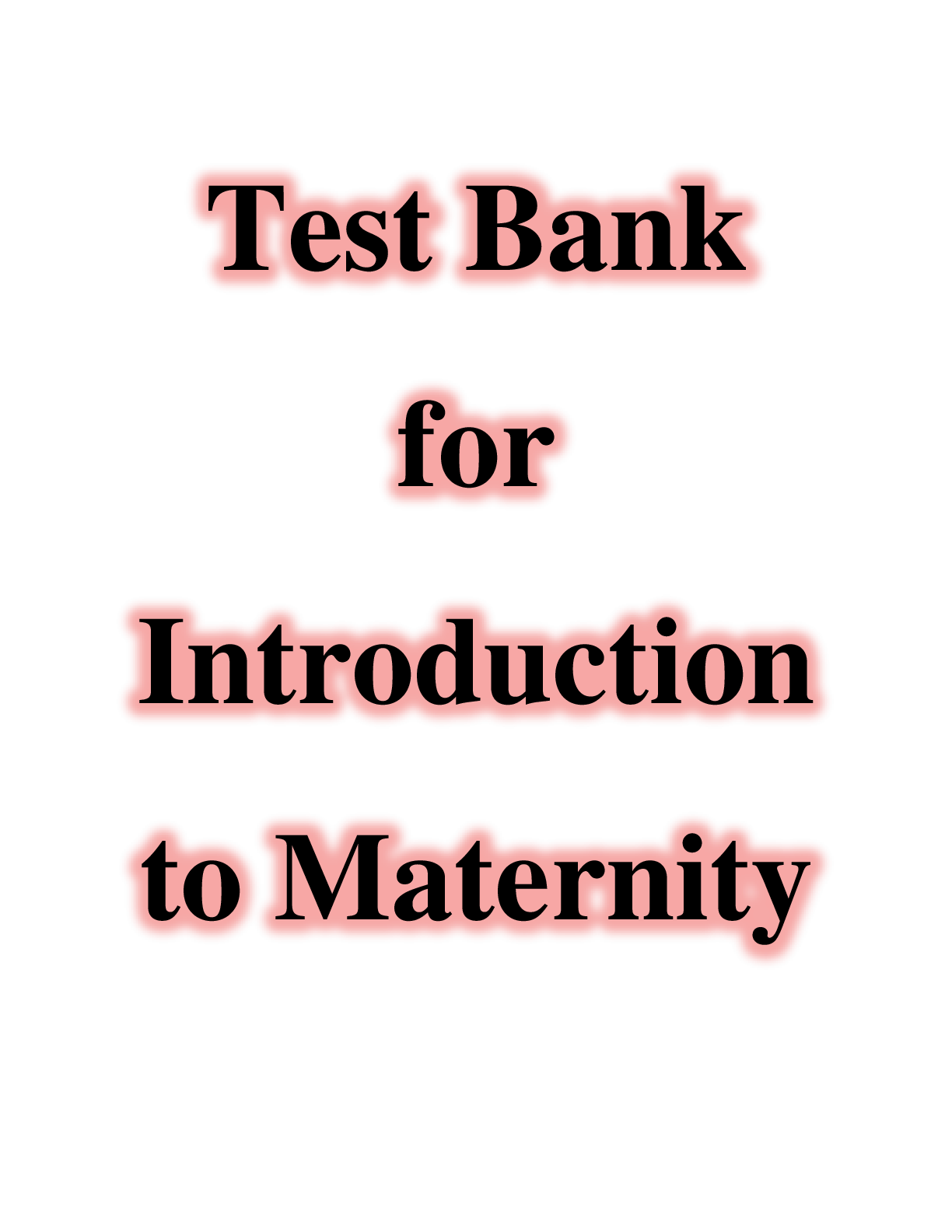 Preview image for Test Bank for Introduction to Maternity  and Pediatric Nursing 7e (Leifer 2015)